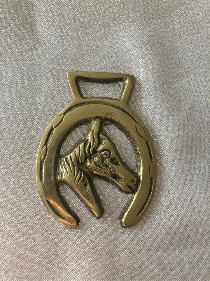 Horses Head Horse Brass - Image 1 of 1