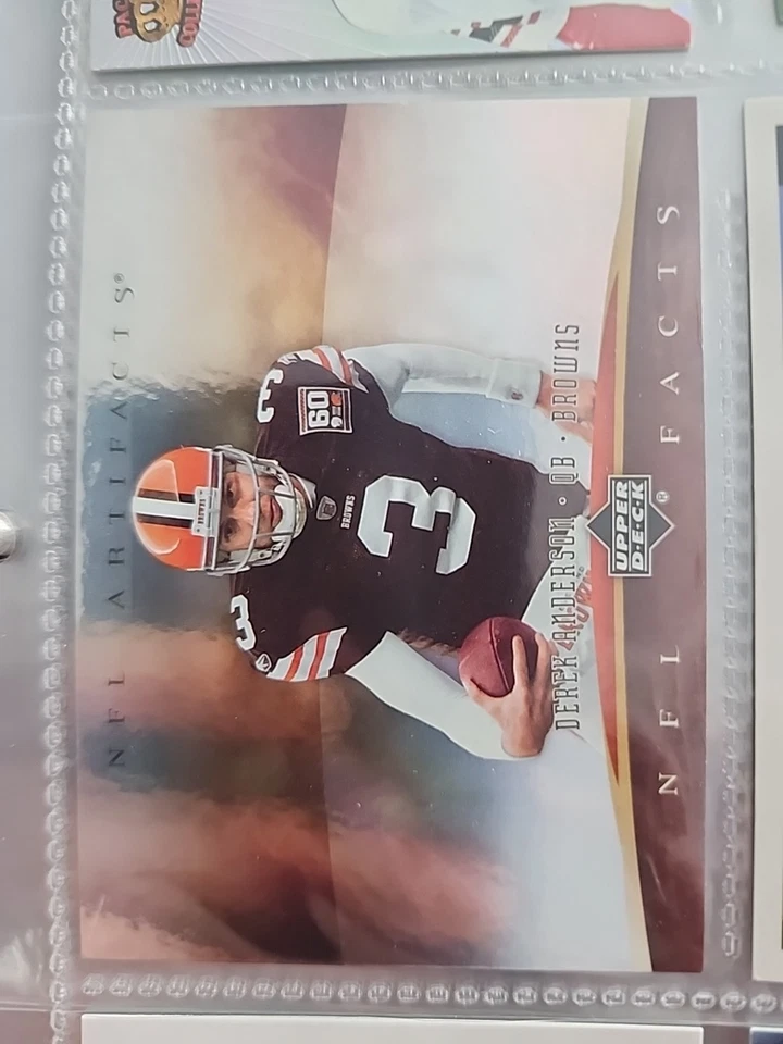 2007 Upper Deck 工件 - NFL Facts Derek Anderson #NF-DA — 第 1/1 张图片