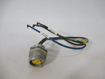 Brad Harrison 1R3D04A25A120 3P Female Receptacle 10A 300V 12"L USED - Image 1 of 2