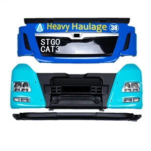 RC LKW Plastik Cockpit Bottom Kit Für 1/14 Tamiya MANN TGX 56325 56332 56350 - Bild 1 von 14