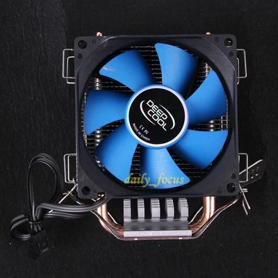 DEEPCOOL double tubes blade Cooler Fan for Intel LGA1200 LGA1151 LGA1150 LGA115X - Image 1 of 4