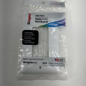 Placa de pared Legrand One Gang On-Q WP1205-WH-V1 blanca - Imagen 1 de 2