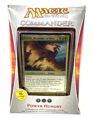 power hungry prossh deck MTG 2013 Commander Factory Sealed WOTC - Image 1 of 4