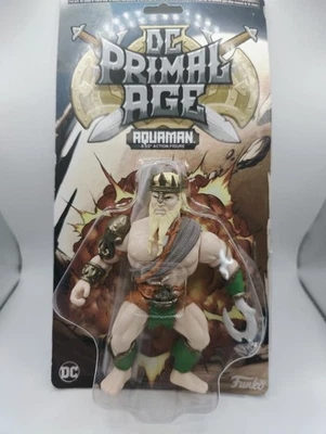 Figura de acción Funko DC Comics Primal Age Aquaman 5 1/2" - ¡NUEVA EN PAQUETE!! Foto 1 de 2