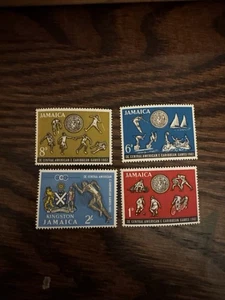 JAMAICA 1962 SC#197-200 CARRIBEAN GAMES 4v MNH SET - Picture 1 of 1