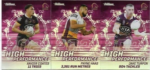 2022 Nrl Traders High Performance 3 Card Team Set - BRONCOS - Foto 1 di 1