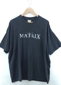 Camiseta negra vintage promocional de la película oficial de Warner Bros The Matrix 1999 adulto XL - Imagen 1 de 6