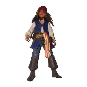 Disney 2011 Jakks Pirates Of The Caribbean Captain Jack Sparrow Action Figure - Picture 1 of 2