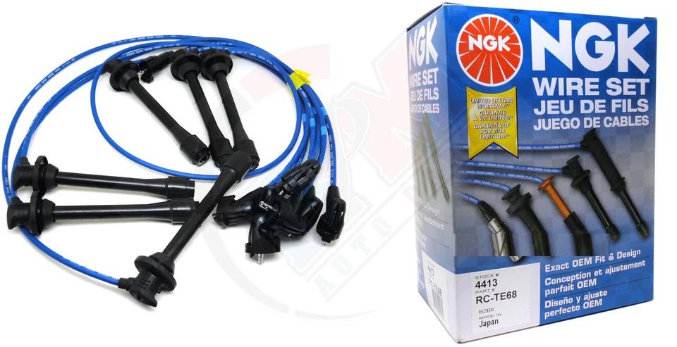Cables de bujía NGK para Toyota Land Cruiser FZJ80 96-97 Lexus LX450 TE68 93-97 Foto 1 de 1
