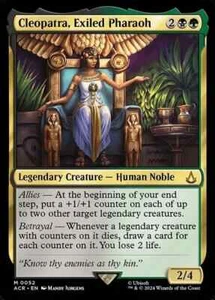 MTG Cleopatra, Exiled Pharaoh NM (ACR) Foil - Imagen 1 de 1