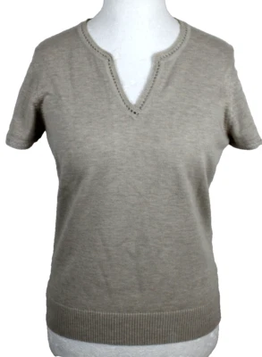 Camiseta De Punto Van Heusen Para Mujer Talla 40 (M), Como Nueva - Imagen 1 de 4