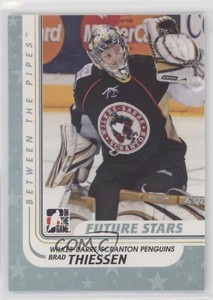 2010-11 ITG Between the Pipes Brad Thiessen #50 Rookie RC