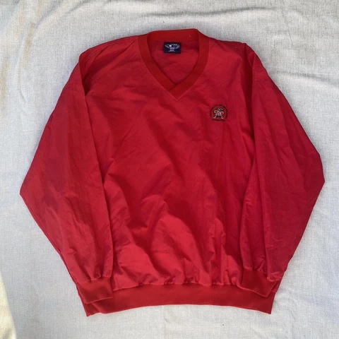 Vintage Maryland University Terrapins Turtle Mascot Windbreaker Pullover Jacket Cover