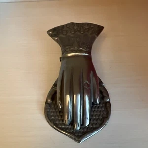 ANTIGUO ART NOUVEAU DAMA VICTORIANA CLIP SOPORTE ANILLO MANO ESCRITORIO ARTE PAPEL BILLETE - Imagen 1 de 7