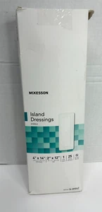 25 CONFEZIONI McKesson Medicazioni Adesive Isola, 4 X 14" Polipropilene Rayon 16-89042 - Foto 1 di 4