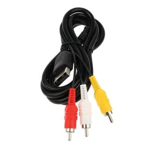 1.8m / 6ft RCA-Audio-Video-AV-Stereo-Composite-Kabel für Sega Dreamcast - Bild 1 von 5