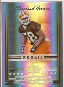 D'QWELL JACKSON CENTURY PROOF GOLD ROOKIE SERIAL #/50 2006 FILI 192 MARRONI - Foto 1 di 1