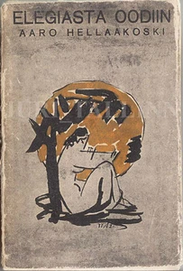 FUTURISTIC PRIMITIVIST Cover ELEGIASTA OODIN Aaro HELLAAKOSKI Book FINLAND 1921 - Picture 1 of 6