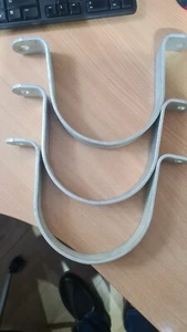 EXTRA LARGE STEEL BRACKET - OPENING 16CM WIDE -SEE PHOTOS Selling each one separ - Picture 1 of 6