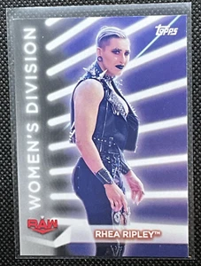 Rhea Ripley #R-13 WWE RAW Topps 2021 Women's Division Wrestling Card. - Picture 1 of 3