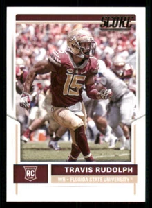 2017 Score #338 Travis Rudolph RC - Picture 1 of 2