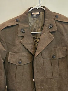 U.S. Military style jacket DSCP Crown MilSim Larp Cosplay Theater Theatre 39 S - Picture 1 of 17