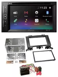 Pioneer Bluetooth MP3 USB 2DIN DAB DVD Autoradio für Mercedes Sprinter W906 ab 0 - Bild 1 von 7