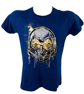*NEW* Disney Star Wars Women’s T-Shirt Size XL Blue With Gold And Gray Pattern - Picture 1 of 6