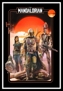 The Mandalorian Movie Poster Print & Unframed Canvas Prints - Picture 1 of 6