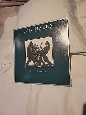 VAN HALEN - Women and Children First - VINYL  VINTAGE - DAVID LEE ROTH POSTER  - Image 1 of 4