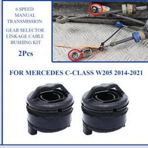 FOR MERCEDES C-CLASS GEAR SELECTOR LINKAGE CABLE BUSH 6 SPEED MT W205 2014-2021 - Picture 1 of 6