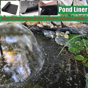 6 SIZES Fish Pond Liner PVC Membrane Reinforced Gardens Pools Landscaping - Picture 1 of 9