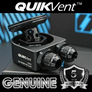 Level 7 Performance QuikVent Vented Oil Cap -10AN fits Nissan Dodge SRT-4 Honda - Picture 1 of 12