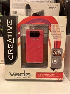 Creative Vado HD 720p Pocket Video Camcorder 8GB 2x Zoom VF0570 - NEW SEALED - Picture 1 of 4