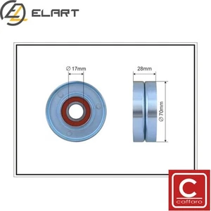 TENSIONER PULLEY VRIBBED BELT 332-99 FOR HYUNDAI ACCENT/II SANTA/FÉ i30 GETZ - Picture 1 of 6
