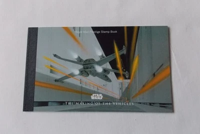 ROYAL MAIL GB STAR WARS PRESTIGE STAMP BOOK THE MAKING OF THE VEHICLES 2019 - image 1 of 4