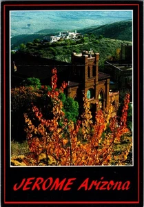 Kontinentale Postkarte - Alte Kirche & Museum - Hieronymus, Arizona - CE4 - Bild 1 von 2