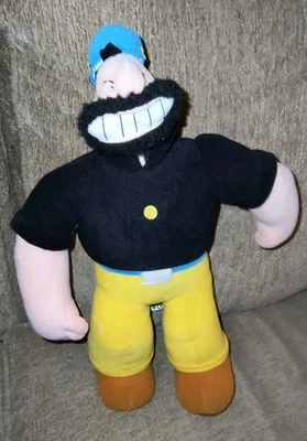 Brutus Popeye And Pals Stuffed Plush Doll KellyToy 13.5”  - Image 1 of 4