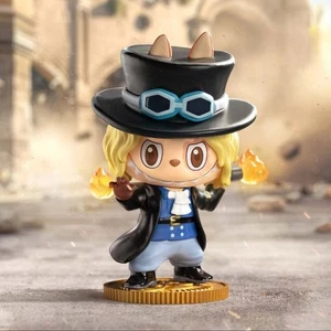 POP MART Labubu The Monsters x One Piece Series Confirmed Box - Sabo - Picture 1 of 2