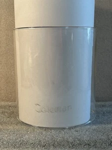 Green Small Font Lettered Coleman Lantern Globe 1933-47 Pyrex USA (99) - Picture 1 of 5