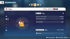 Shiny 6IV Adamant ALPHA Tepig Pokémon ZA + Master Ball - Picture 1 of 4
