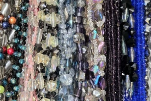 15x Hebras de Cuentas de Vidrio Lote de Cuentas para Hacer Joyas Cuentas de Cristal Kit Calidad - Imagen 1 de 23