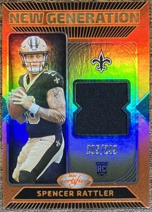 Spencer Rattler 2024 Panini Certified RC New Generation Orange #205/249 #NGS-SPR - Picture 1 of 2
