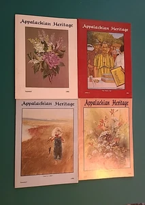 Lot  of (4) Appalachian Heritage Magazine Berea College 1985-1986 - Picture 1 of 6