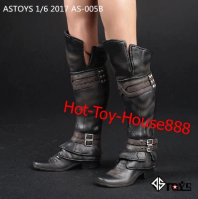 1/6 Scale Leather Boots Roman Soldier Armor For 12'' Action Figure Body Custom - Image 1 of 4