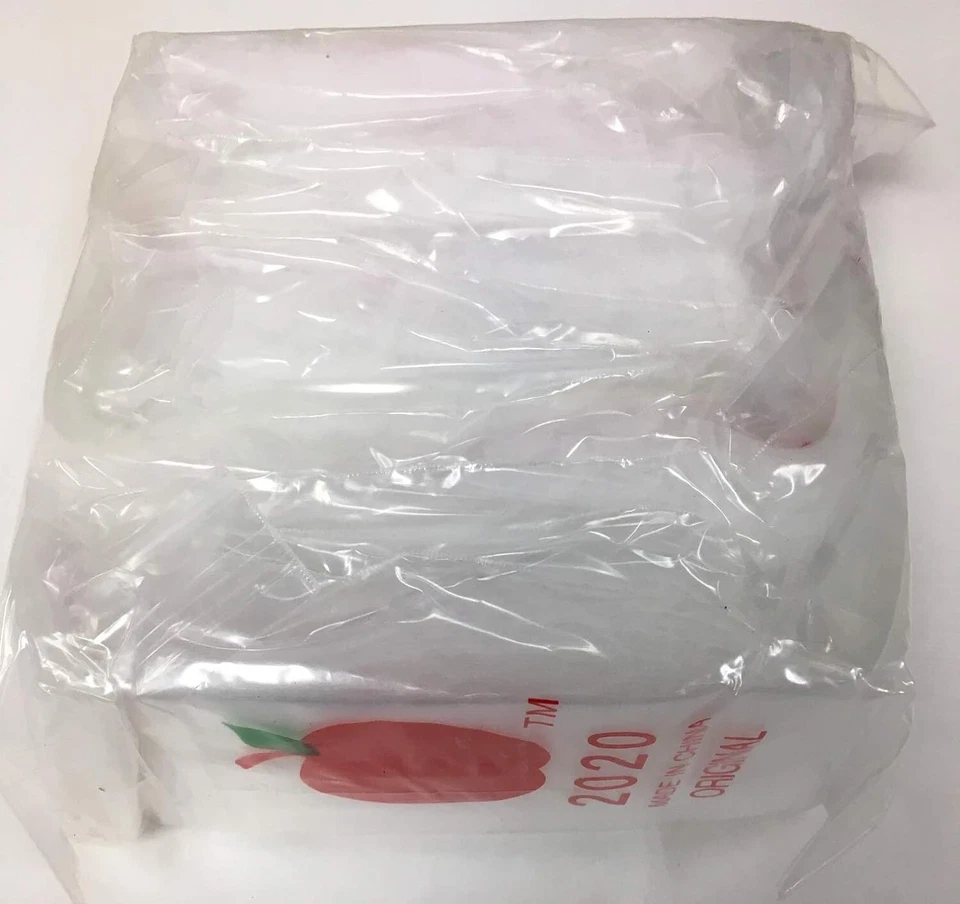 Apple Mini Zip Resealable Bags 2" x 2" Clear Baggies 2020 1000ct. NEW SHIPS FREE - Image 1 of 1