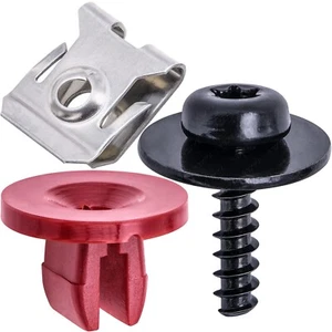 T30 Engine Splash Shield Guard Undertray Cover Screws Bolt Nut Clip Kit 10 Set - Picture 1 of 9