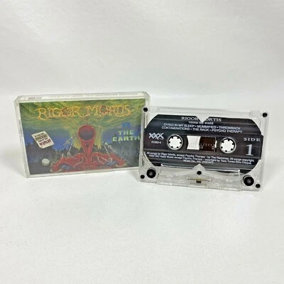 RIGOR MORTIS vs The Earth Cassette SCARCE Versus The World Misprint Variation - Image 1 of 4