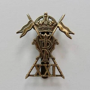 BRITISH ARMY CAP BADGE. 21st. LANCERS. ( 009. ). - Picture 1 of 1