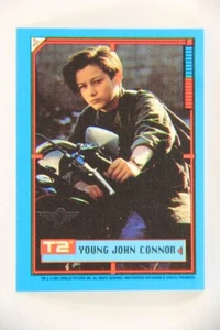 Terminator 2 Judgement Day 1991 Card Sticker #4 Young John Connor L017101 - Picture 1 of 2